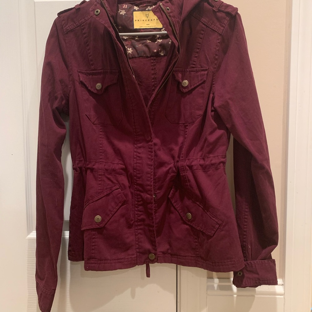 SOLD NWOT Aeropostale Maroon Jacket - Picture 8 of 8